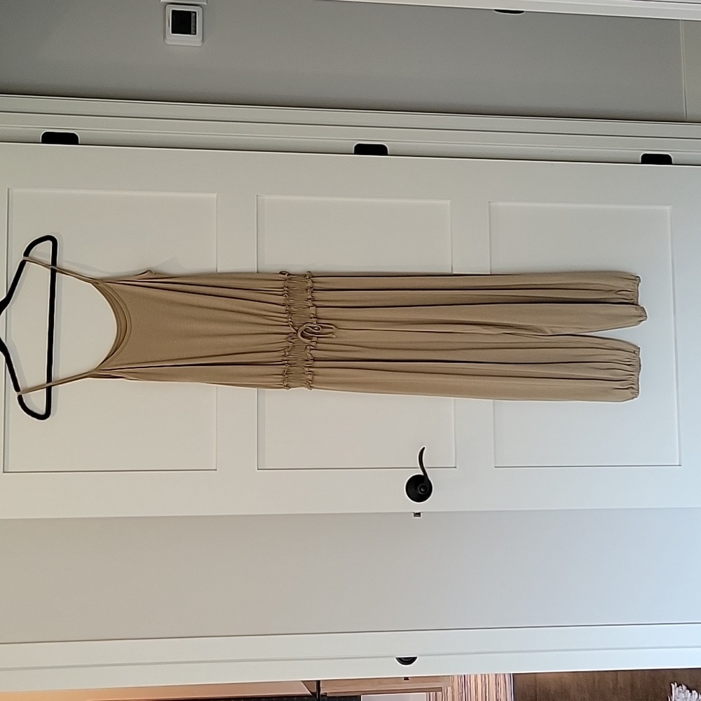 Mapale' jumpsuit L,tan